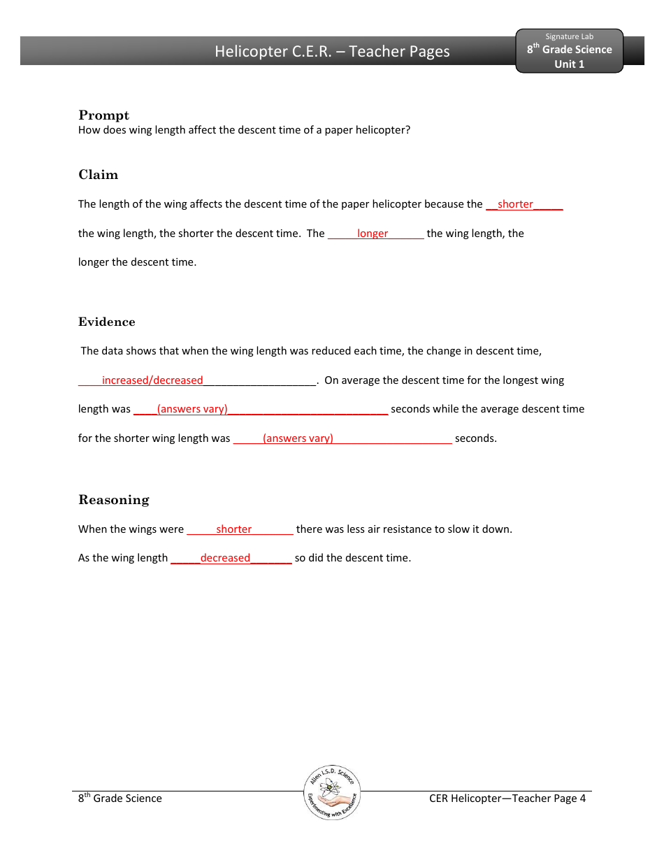 Paper Helicopter C.e.r. Template, Page 4