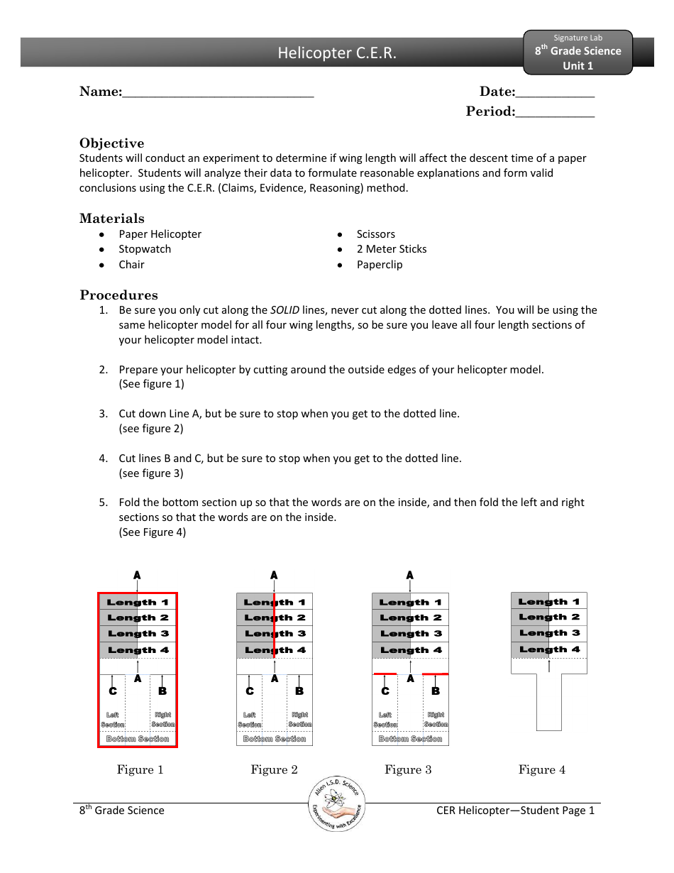 Paper Helicopter C.e.r. Template, Page 5