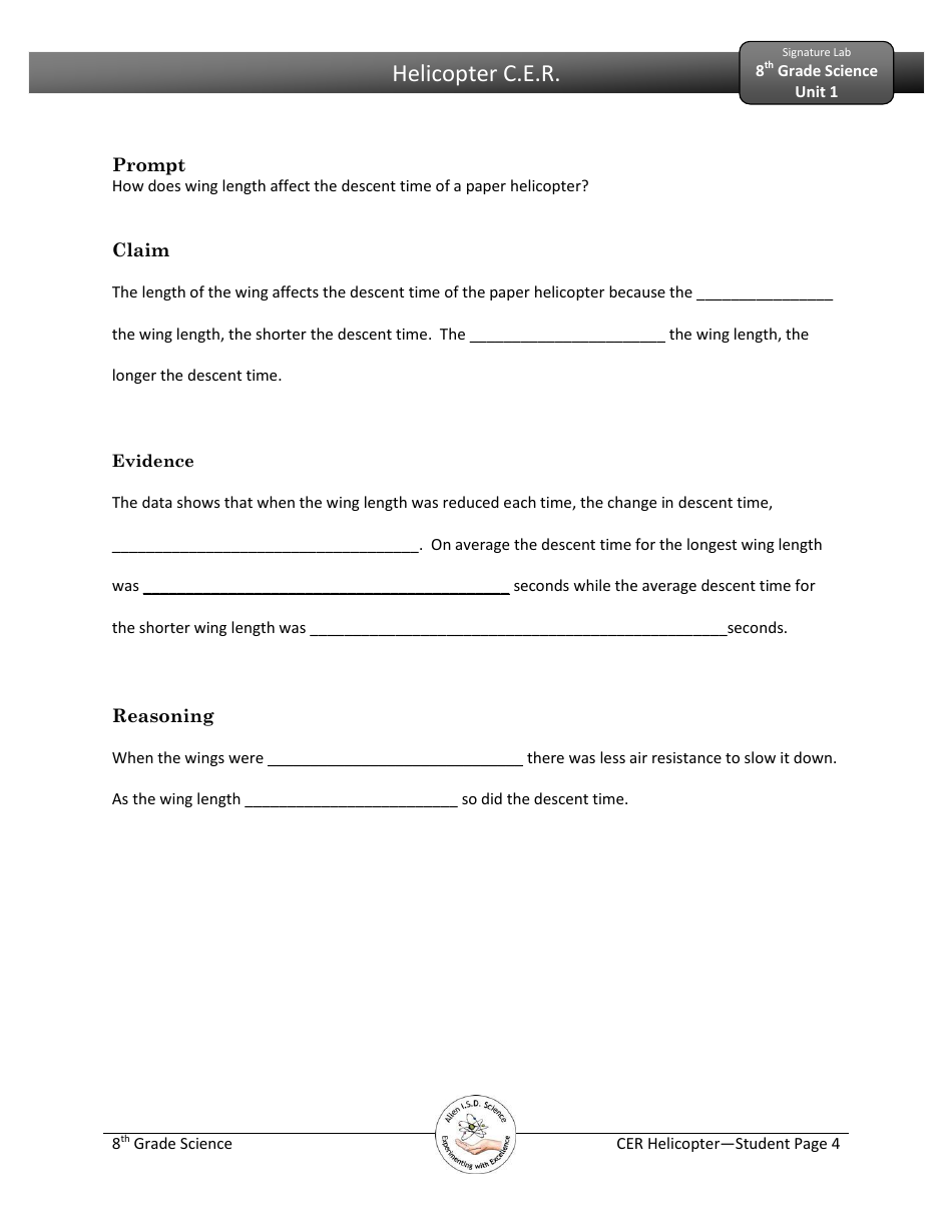 Paper Helicopter C.e.r. Template, Page 8