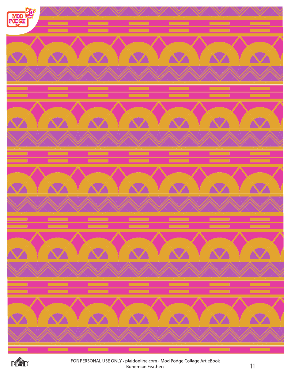 Bright  Cheerful Floral Decoupage Collage Art - Plaid Enterprises, Page 11