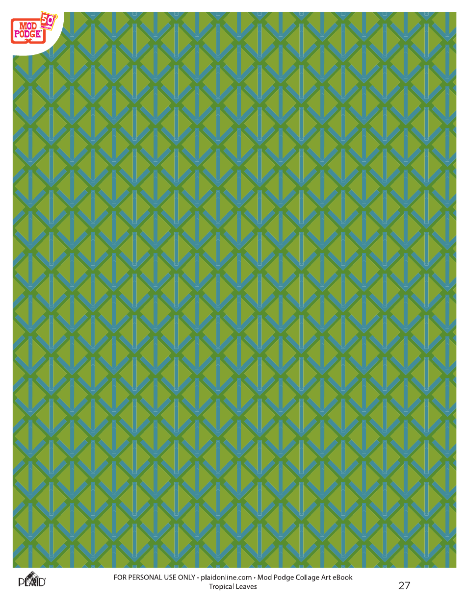 Bright  Cheerful Floral Decoupage Collage Art - Plaid Enterprises, Page 27