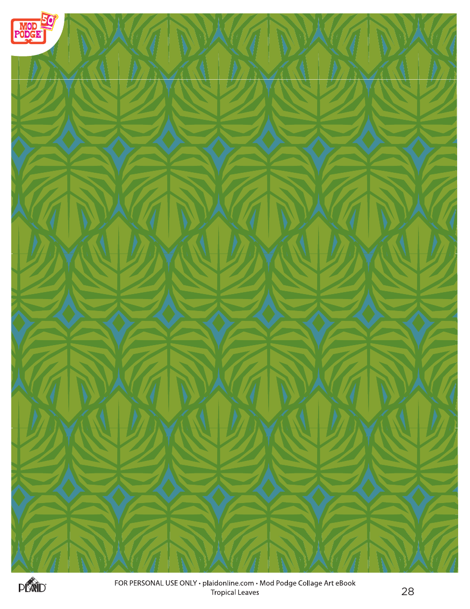 Bright  Cheerful Floral Decoupage Collage Art - Plaid Enterprises, Page 28