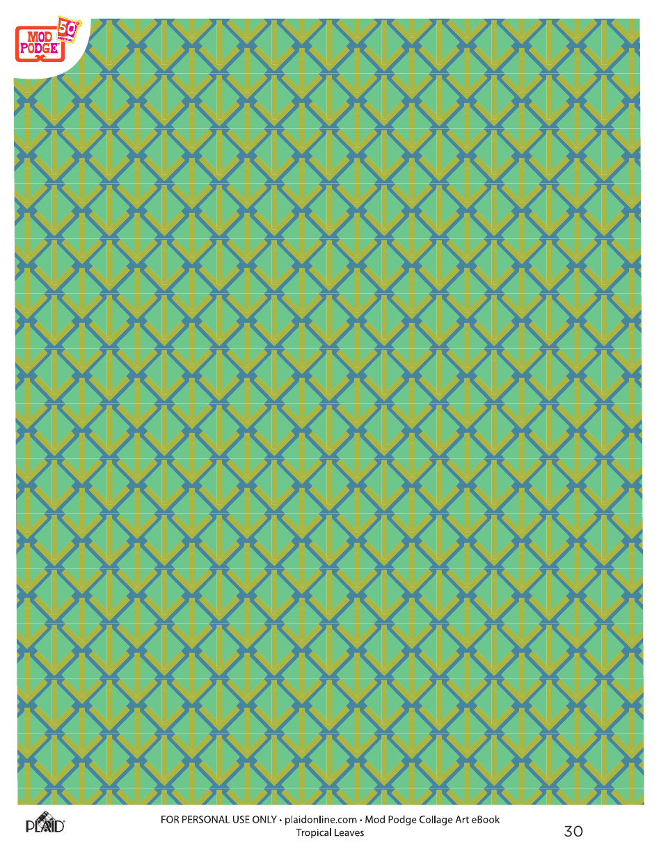 Bright  Cheerful Floral Decoupage Collage Art - Plaid Enterprises, Page 30