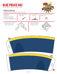 Paper Pirate Hat Craft Template - Disney, Page 5