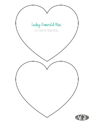 Document preview: Mini Heart Templates