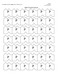 Dna Puzzle Piece Templates, Page 3