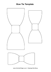 Document preview: Bow Tie Template