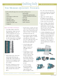 Modern Quilt Pattern Templates - F+w Media, Page 30