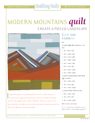 Modern Quilt Pattern Templates - F+w Media, Page 3