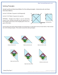 Spring Fling Quilt Pattern Templates - Pcp Group, Page 7