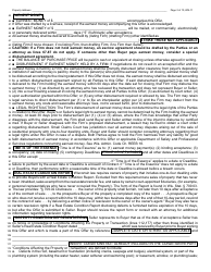Form WB-11 Residential Offer to Purchase - Wisconsin, Page 2