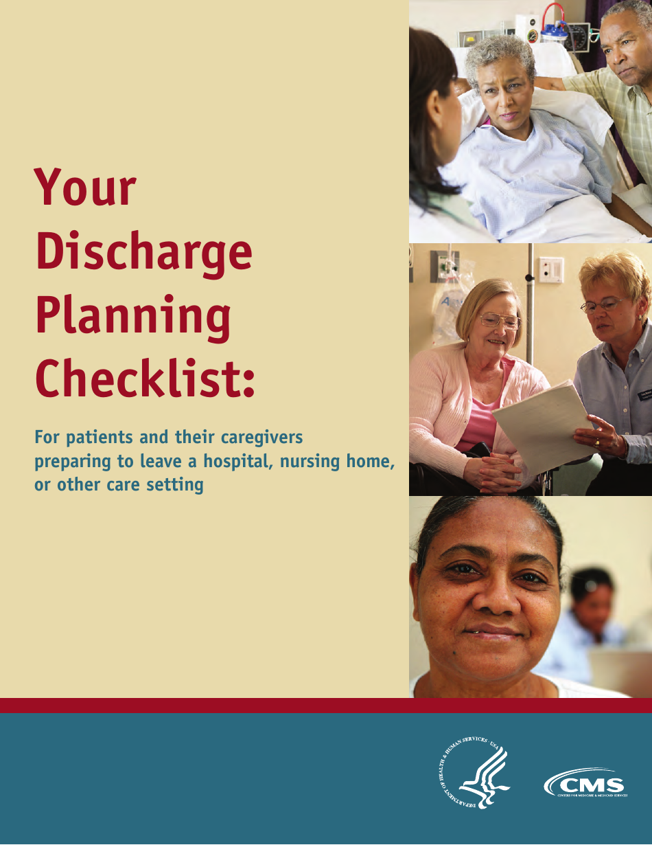 Discharge Planning Checklist, Page 1