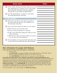 Discharge Planning Checklist, Page 4