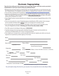 Exemption Application - Florida, Page 4