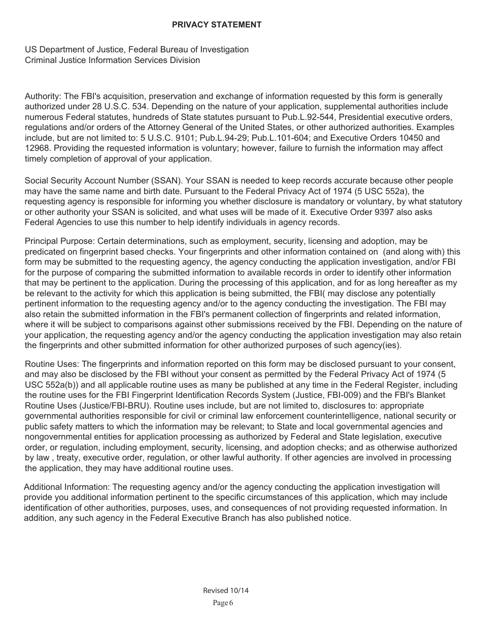 Exemption Application - Florida, Page 6