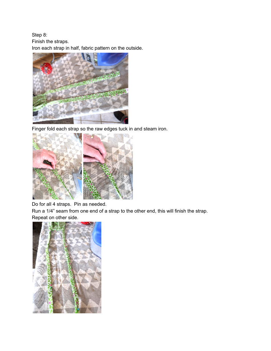 Washable Face Mask Template, Page 7