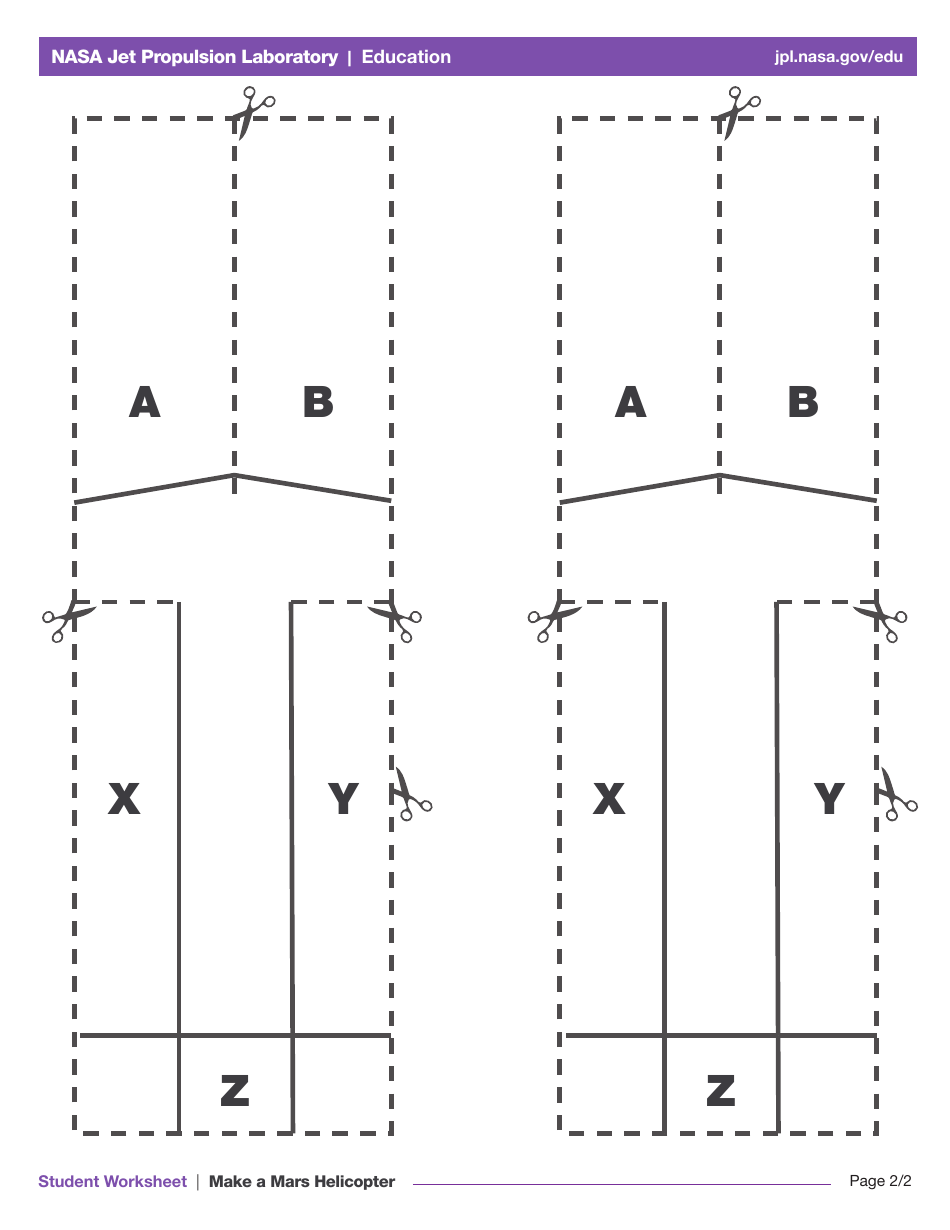 NASA Mars Helicopter Templates - Fill Out, Sign Online and Download PDF ...