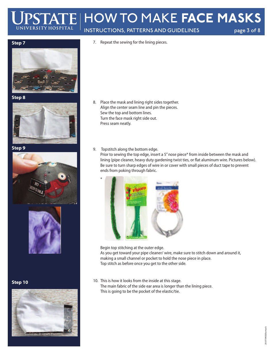 Face Mask Templates, Page 3