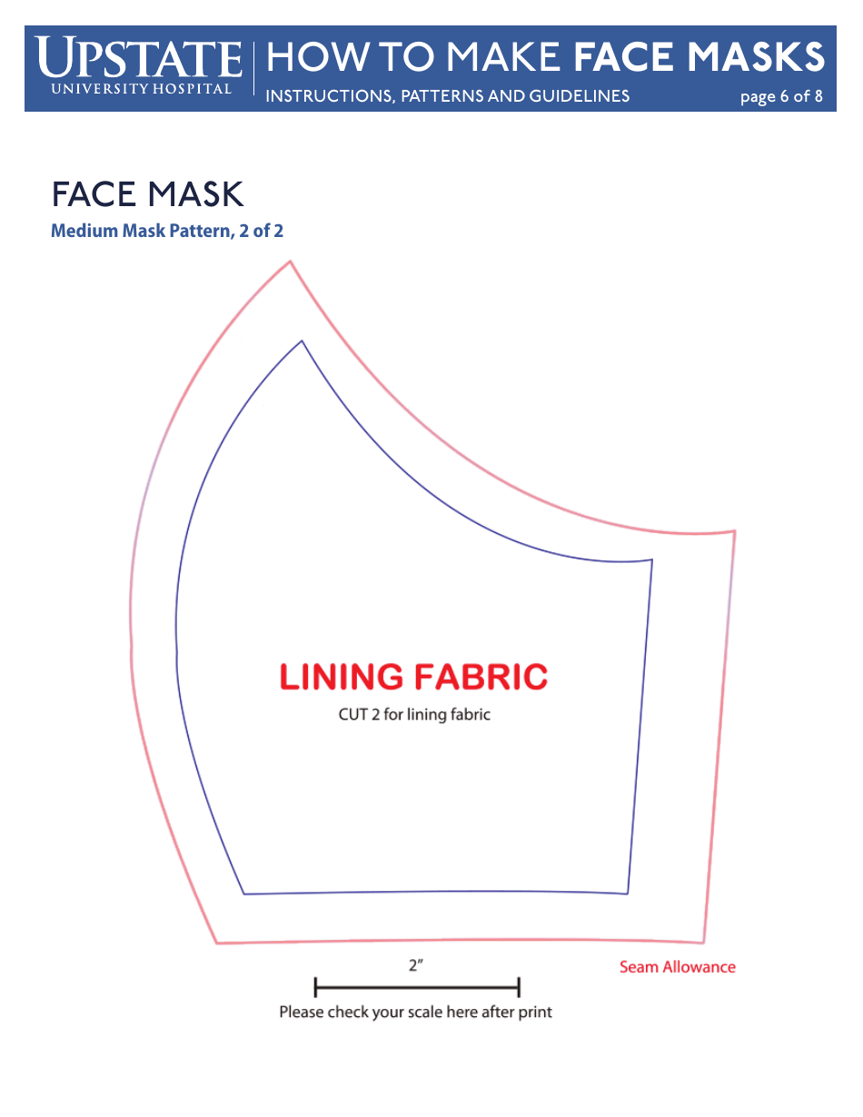Face Mask Templates, Page 6