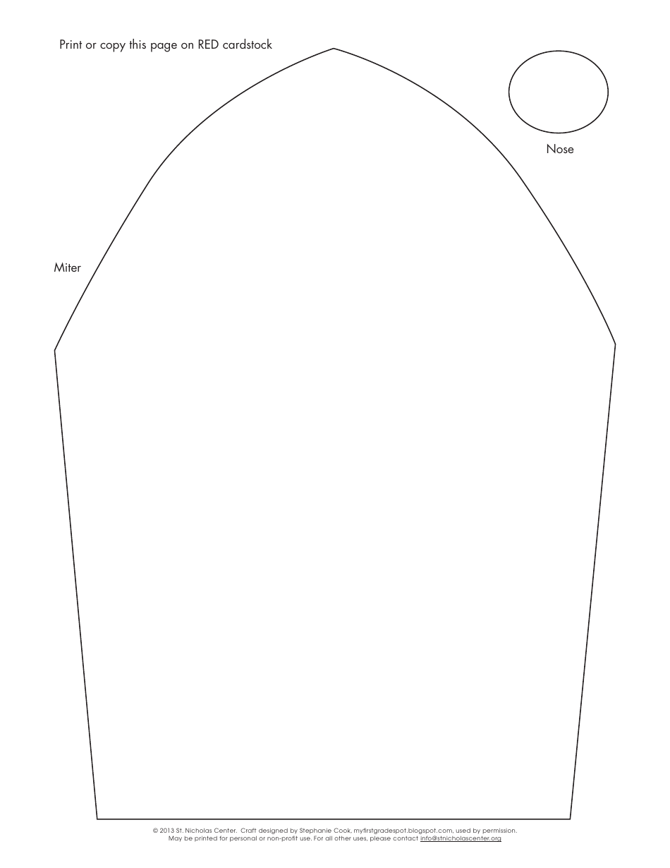 St. Nicholas Paper Craft Templates - St. Nicholas Center, Page 2