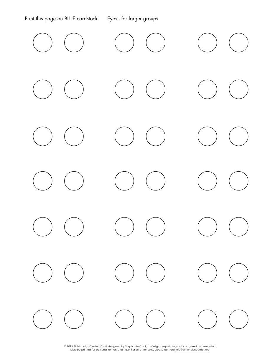 St. Nicholas Paper Craft Templates - St. Nicholas Center, Page 5