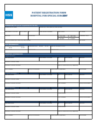 Patient Registration Form, Page 2