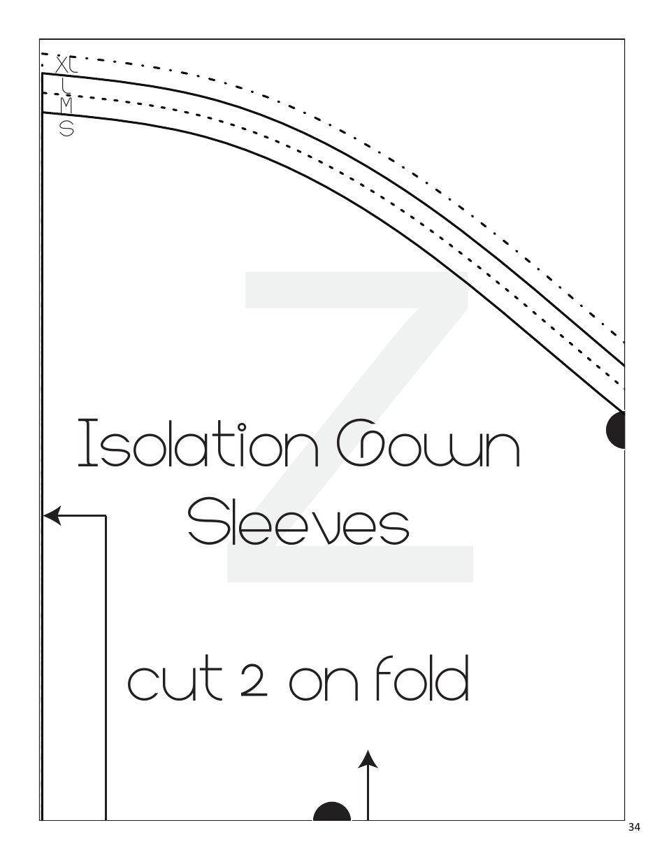 Isolation Gown Pattern Templates - Peek-A-boo Pattern Shop, Page 34