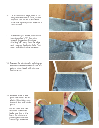 Face Mask Pattern Template, Page 6