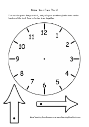 Paper Clock Templates, Page 2