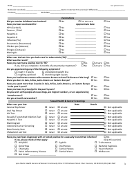 New Patient Medical Intake Form - Lyon-Martin Health Services &amp; Women&#039;s Community Clinic, Page 3