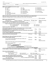New Patient Medical Intake Form - Lyon-Martin Health Services &amp; Women&#039;s Community Clinic, Page 4