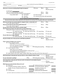 New Patient Medical Intake Form - Lyon-Martin Health Services &amp; Women&#039;s Community Clinic, Page 5