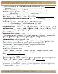 Patient Intake Form - Body Shop Chiropractic, Page 4
