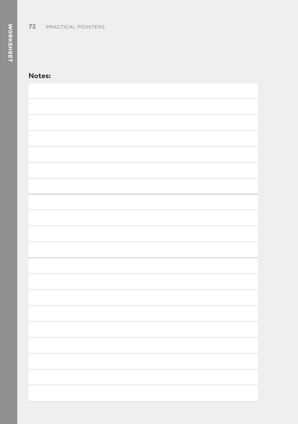 Parkinsons Symptoms Diary, Page 7