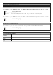 New Patient Registration Form - Child - United Kingdom, Page 4