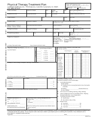 Document preview: Physical Therapy Treatment Plan - Landmark Healthcare