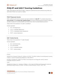 Patient Health Questionnaire and Generalized Anxiety Disorder (Phq-9t and Gad-7) - the Regents of the University of Michigan, Page 2
