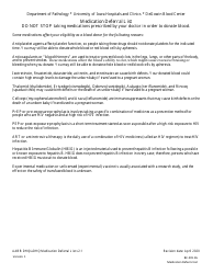 Medication Deferral List - University of Iowa Hospitals and Clinics, Page 2