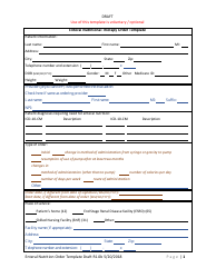 Enteral Nutritional Therapy Order Template, Page 4