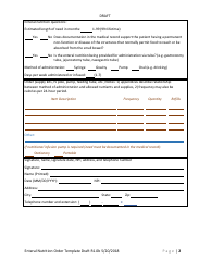 Enteral Nutritional Therapy Order Template, Page 5
