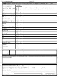 Form H511.336 Physical Examination Form (Private or School) - Pennsylvania, Page 2