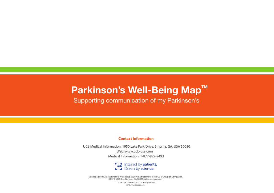 Parkinsons Well-Being Map - Ucb, Page 7