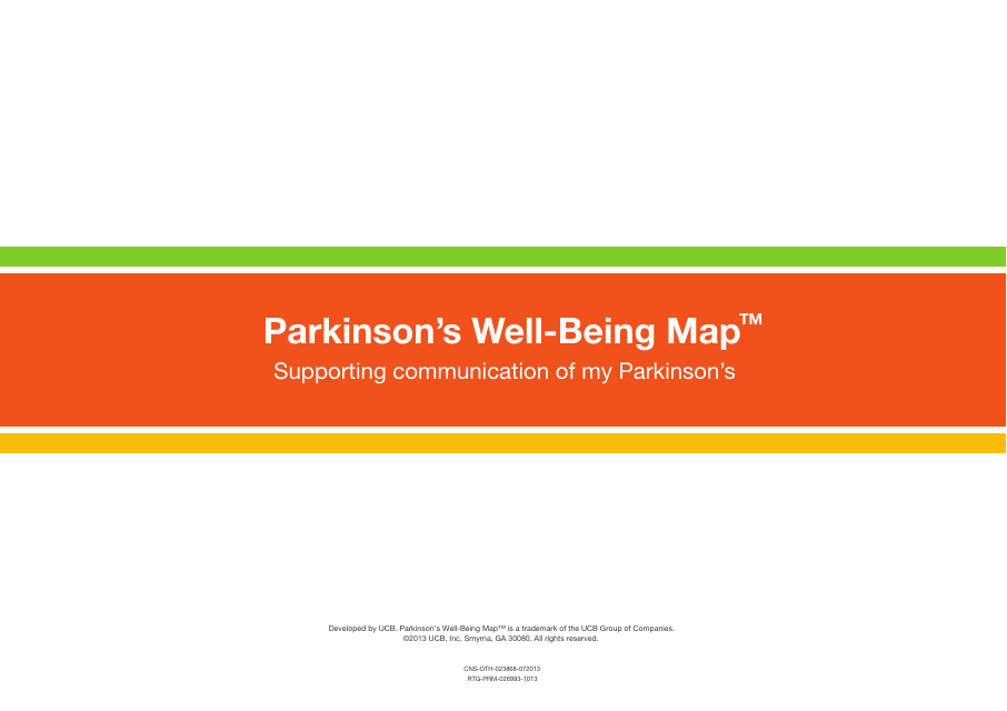 Parkinson's Well-Being Map - Ucb