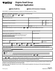 Document preview: Form 7001-VA Virginia Small Group Employer Application