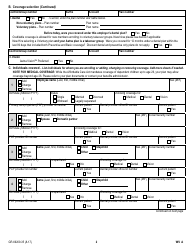 Form GR-69209-35 West Virginia Employee Enrollment/Change Form, Page 2