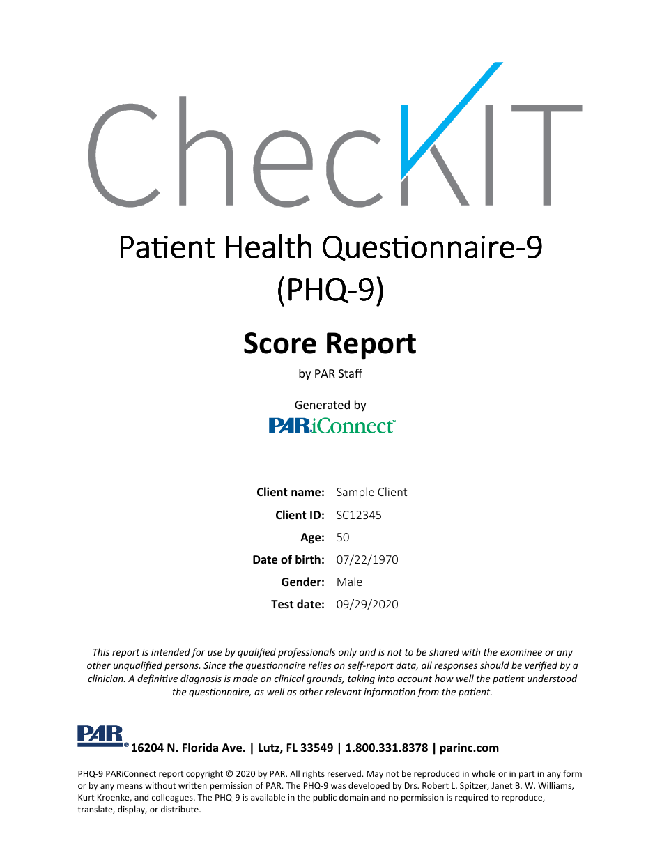 phq-9-score-report-pariconnect-fill-out-sign-online-and-download