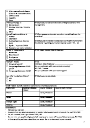 Medical History Form (Newly Enrolling Patient) - Three Rivers Health, Page 2