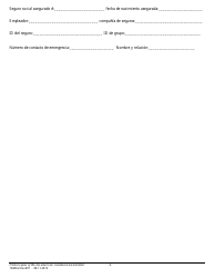 Registro Del Paciente (Spanish), Page 2
