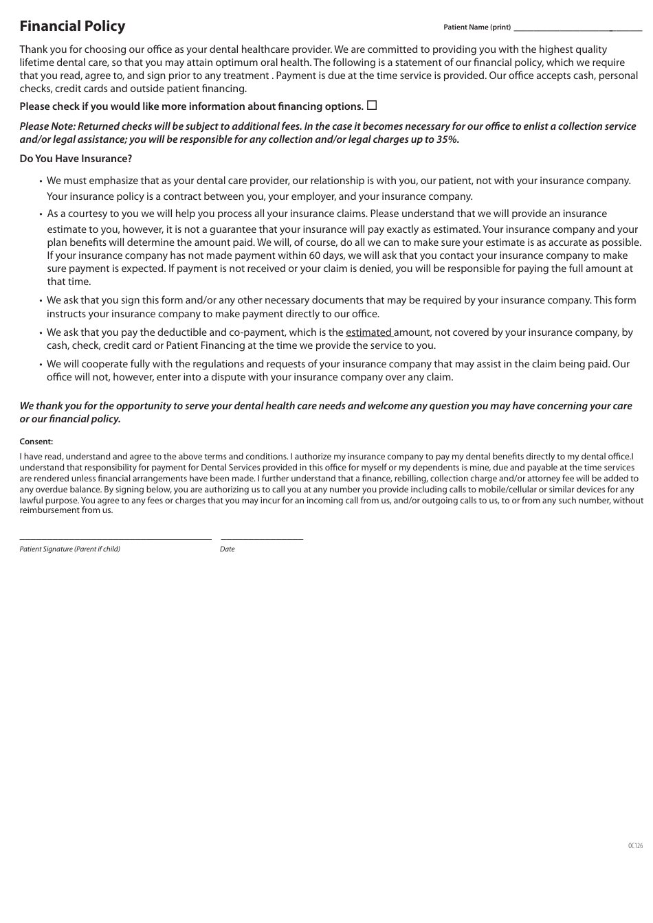 Dental Patient Registration - American Dental Association, Page 3