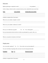 Neuropsychological Evaluation Background Questionnaire - Northeast Neuropsychology, Page 11